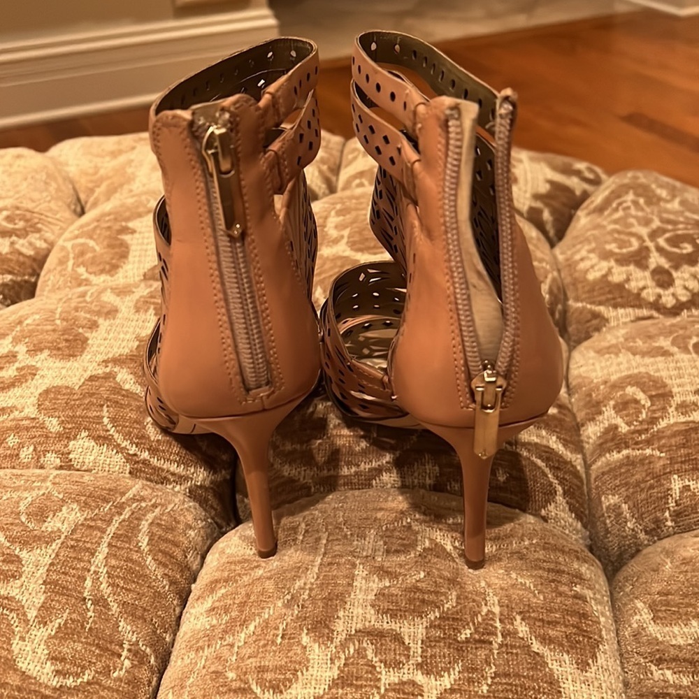 NEW Sam Edelman Alysia Leather Heels - Picture 4 of 5